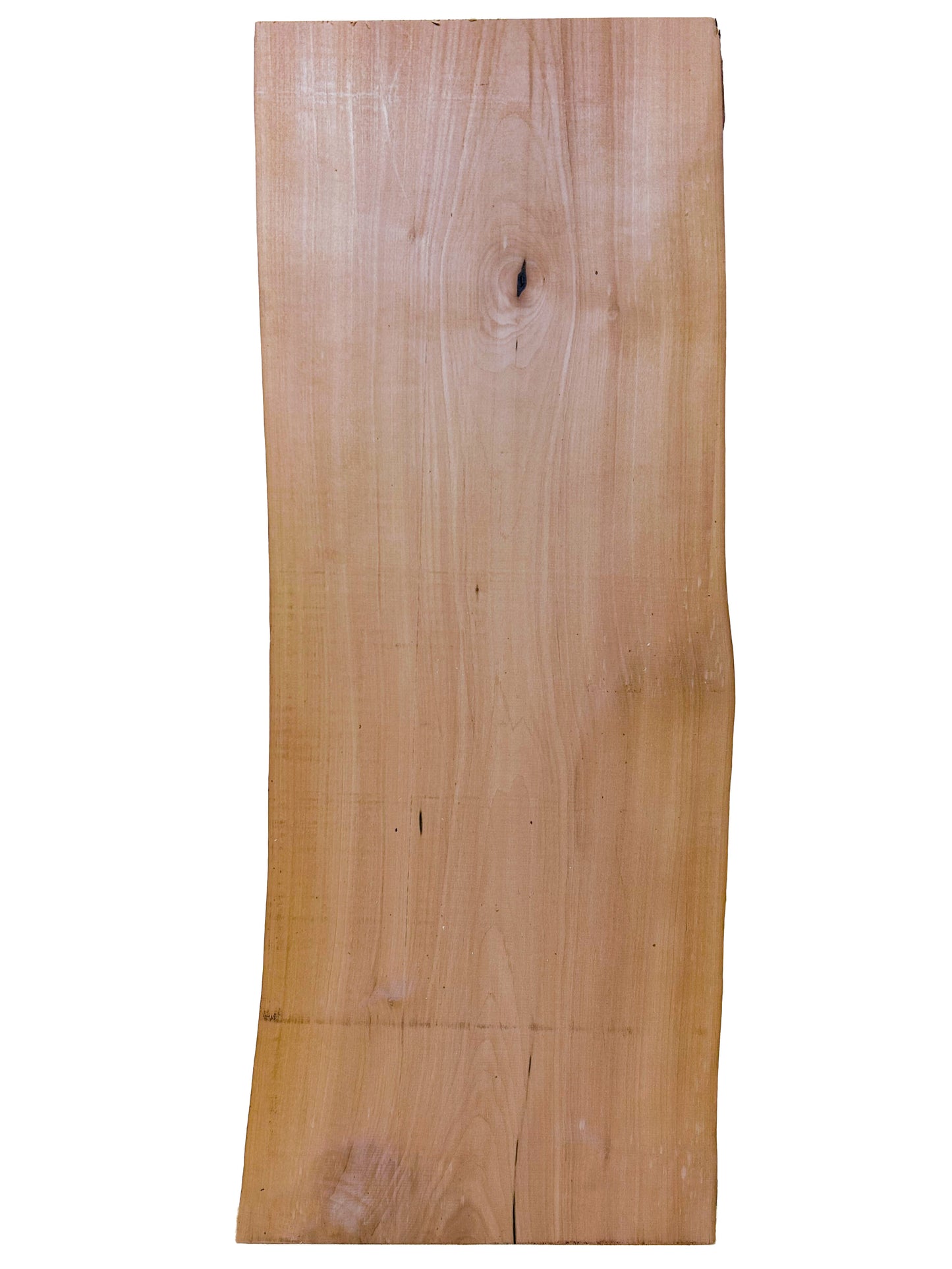 Pearwood, Swiss KD Live Edge Lumber - 24" x 9.5" x .75" [WE421]