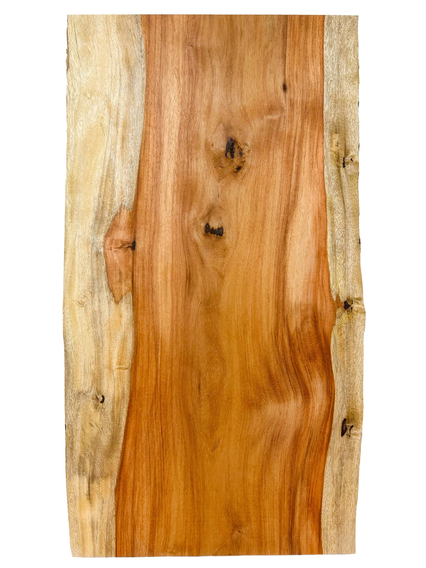 Macacauba/Red Canary 5/4 Live Edge Slabs - 30.5"x 16-17" x 1-1/8" [WE442]