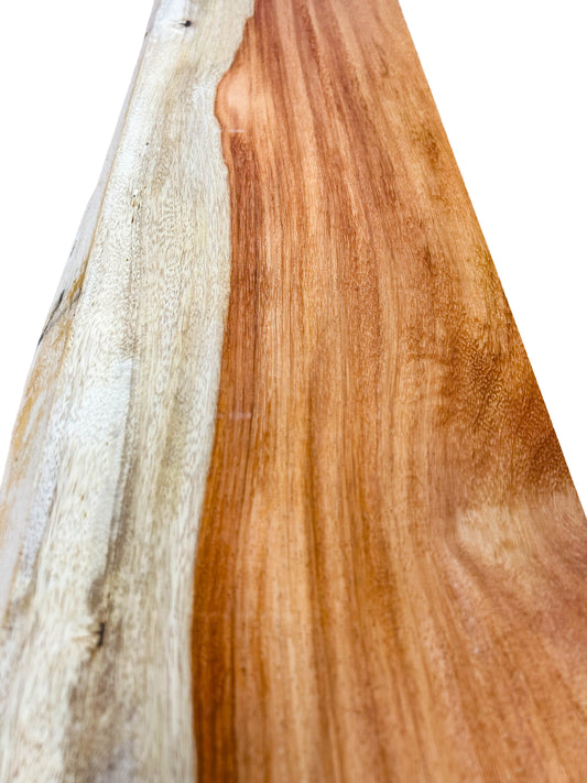 Macacauba/Red Canary 5/4 Live Edge Slabs - 43"x 7-8" x 1-1/8" [WE444]