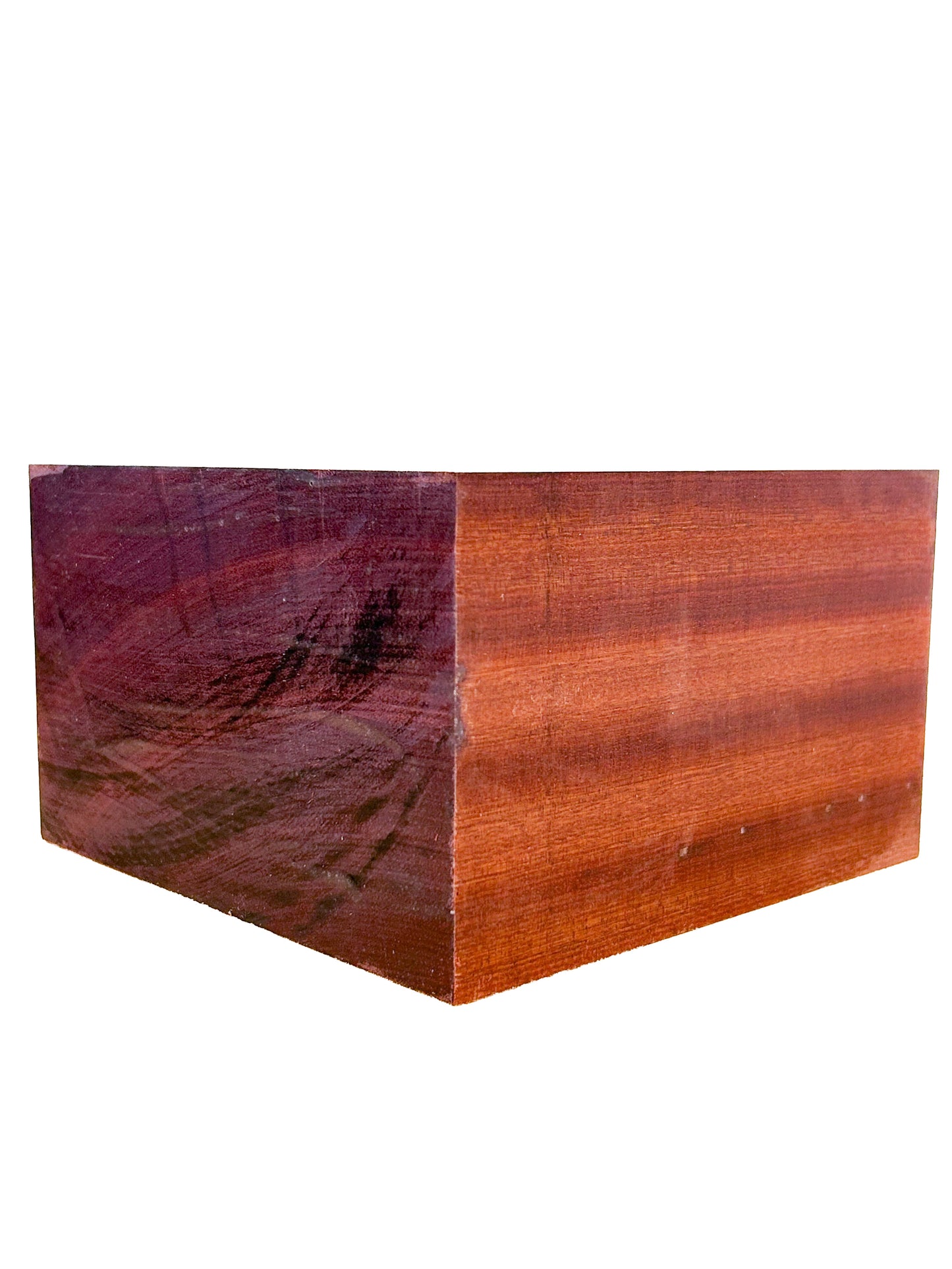 Bloodwood Vibrant Thick Stock Bowl Blank - 6.5" x 6.5" x 4" [WE446]