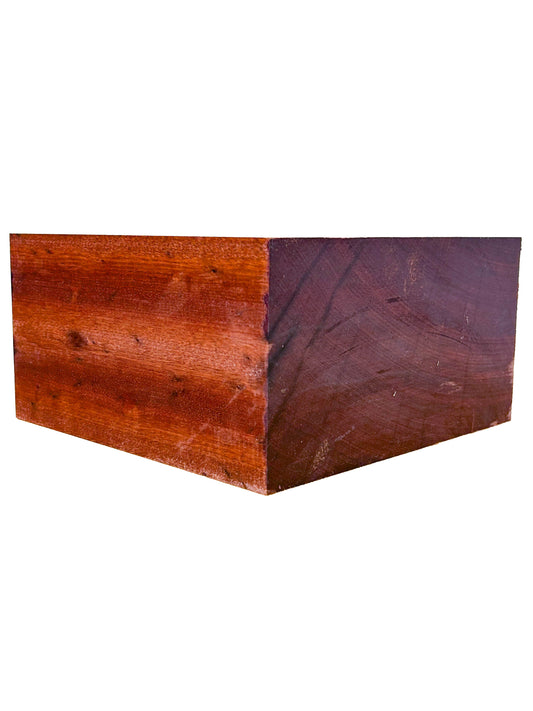 Bloodwood Thick Stock Bowl Blank - 7.75" x 7.75" x 4" [WE447]