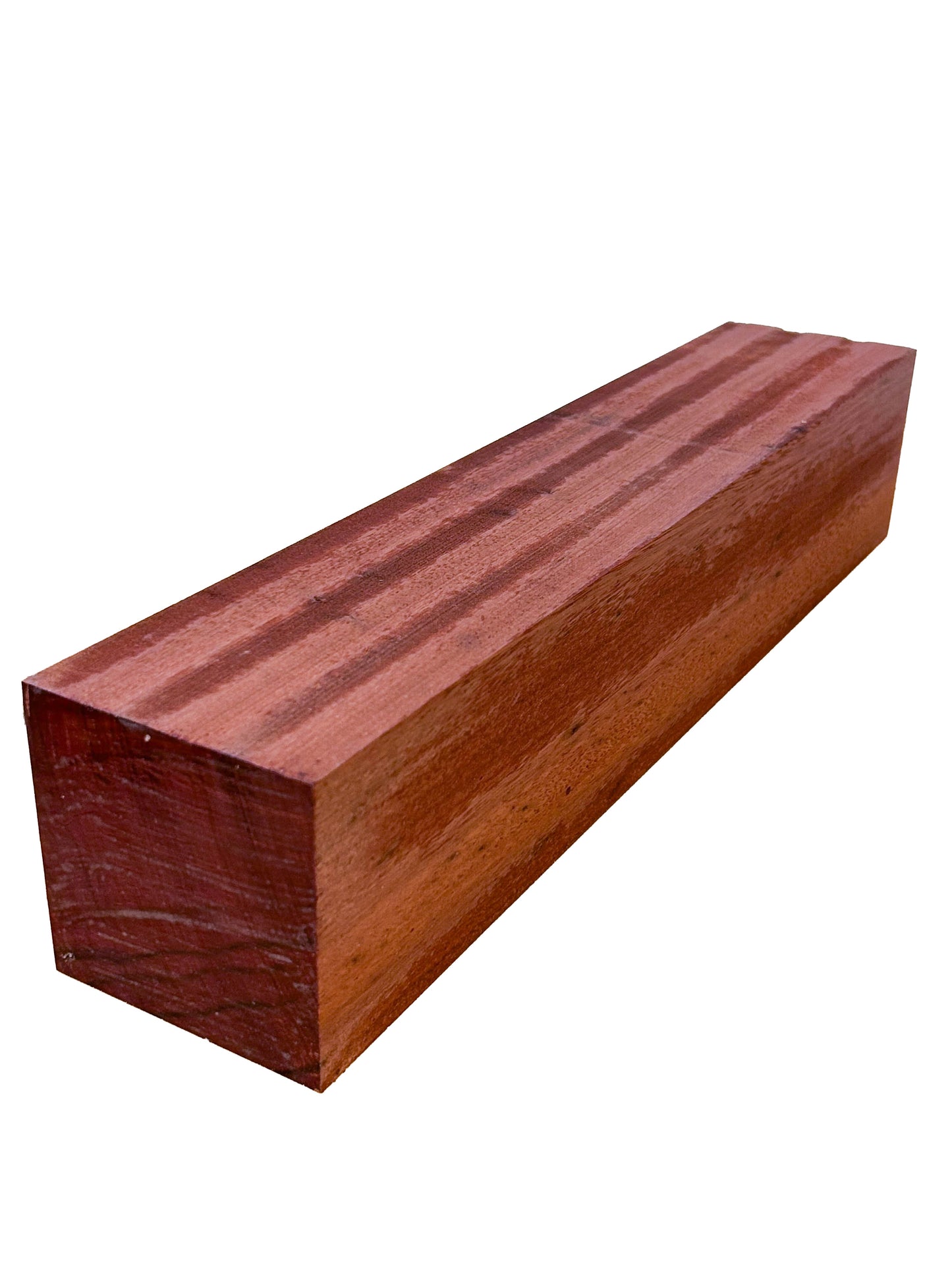 Bloodwood Vibrant Thick Stock Spindle/Turning blank - 18" x 3.75" x 3.75" [WE449]