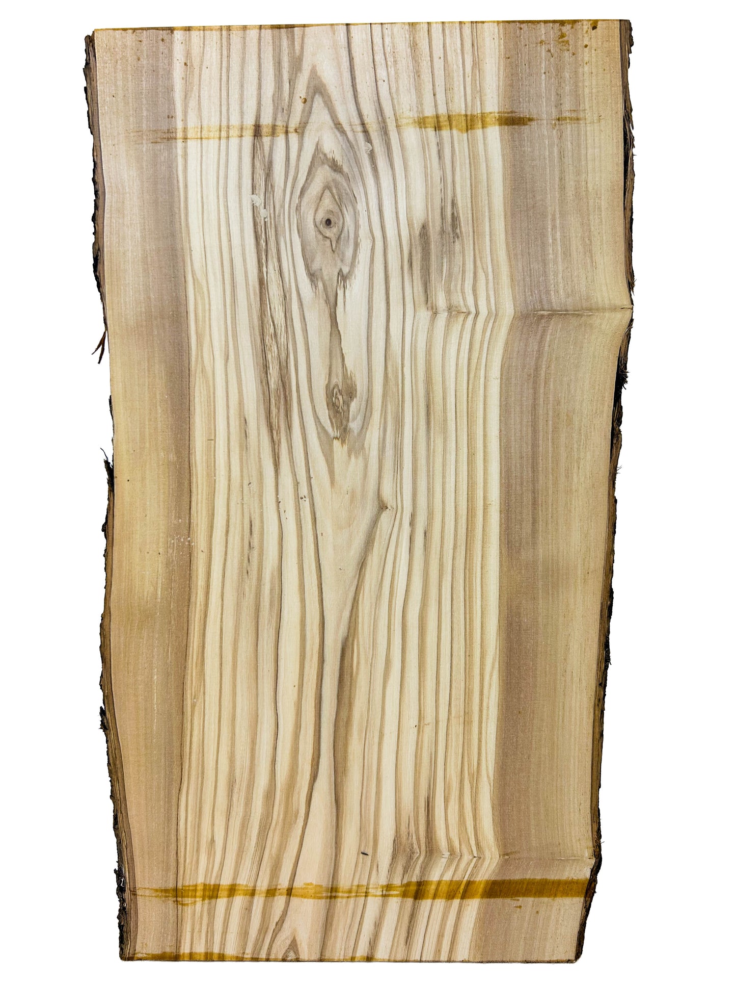 OLIVEWOOD: Italian Live Edge Figured, Cutting Boards 18"x 10"x 1-1/8" [WE457]