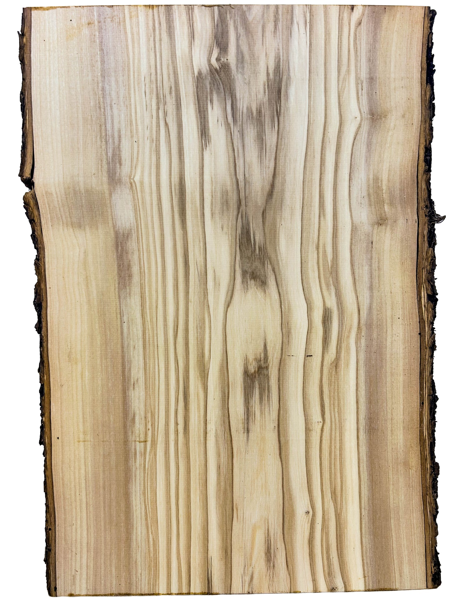 OLIVEWOOD: Italian Live Edge Figured, Cutting Boards 14.5"x 10"x 1-1/8" [WE460]
