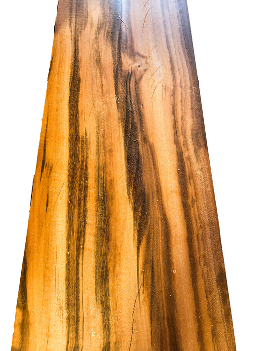 Goncalo Alves/Tigerwood Thick Stock Highly Figured Mantle - 102" x 10" x 4" [WE464]