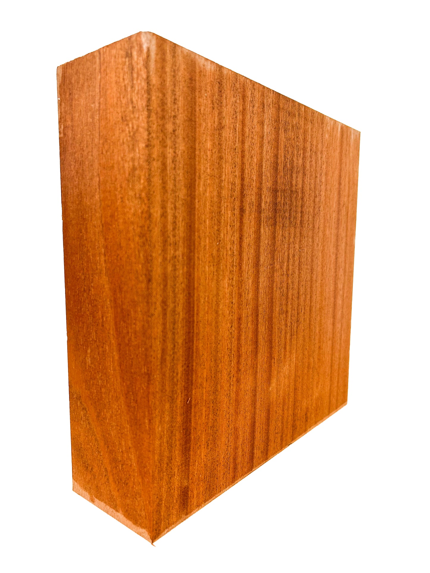 Sapele Bowl Blank - 10" x 10" x 3" [WE513]