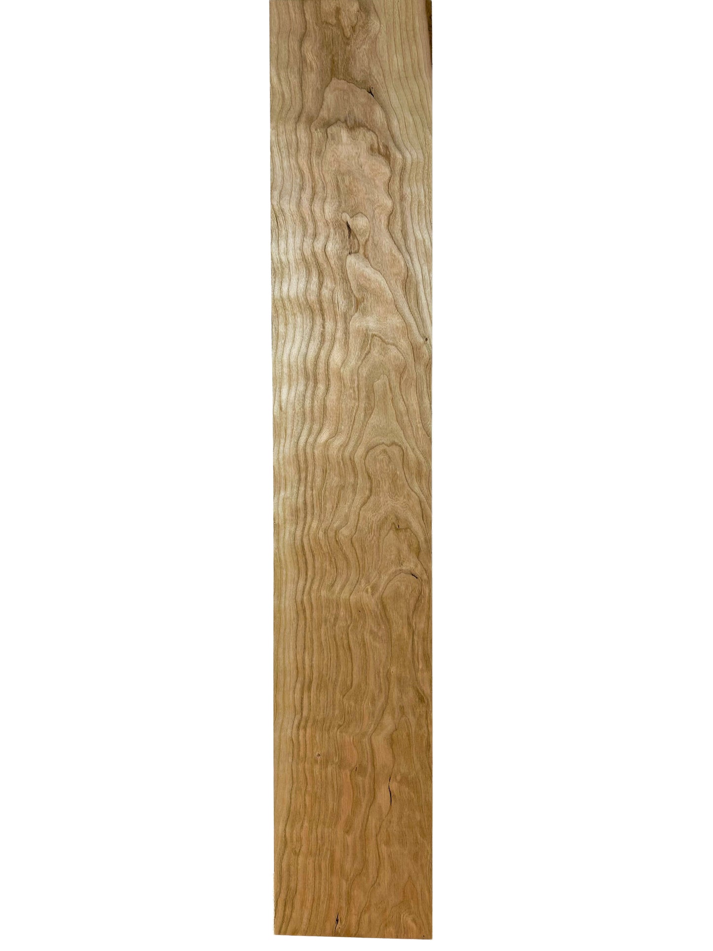Figured Curly Cherry Board - 40" x 6-7/8" x 3/4" WE525