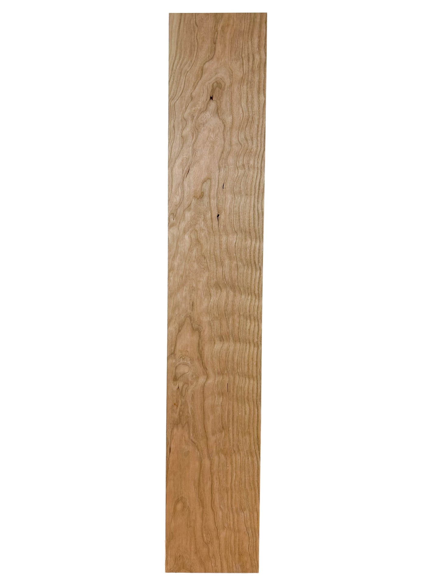 Figured Curly Cherry Board - 40" x 6-7/8" x 3/4" WE525
