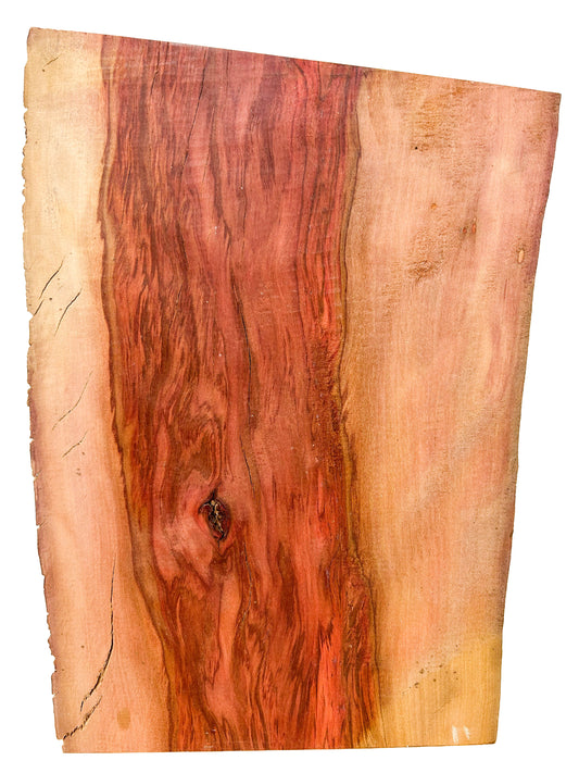 Redheart /Chakte Kok Curly Live Edge vibrant board - 12" x 8.5-9" x 1-1/8" - WE551