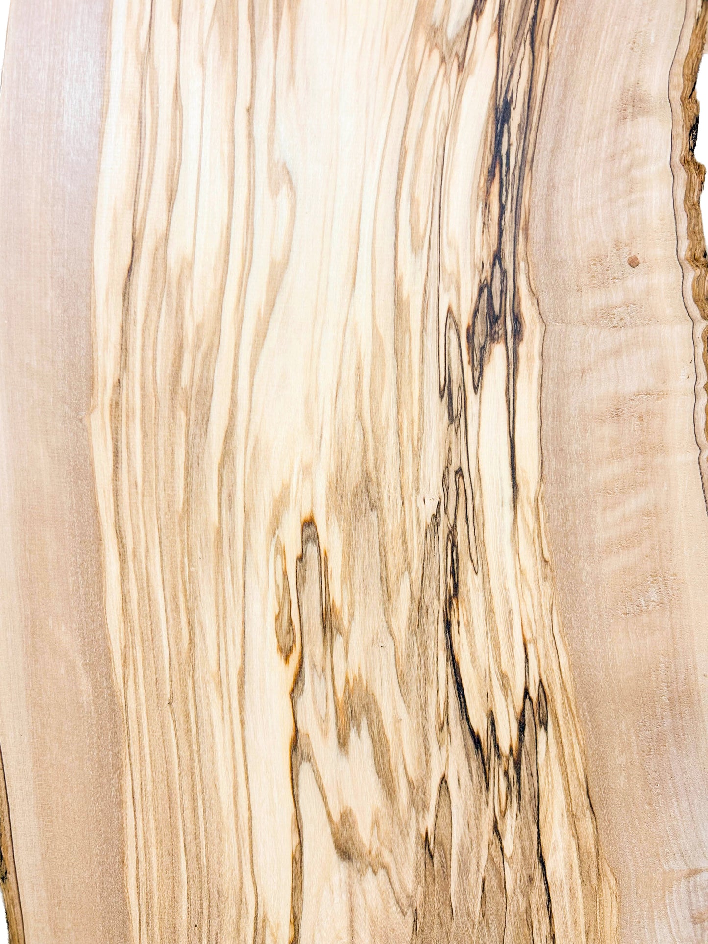 OLIVEWOOD: Italian Live Edge Figured, Cutting Boards 41"x 9.5-12"x 7/8" - WE575