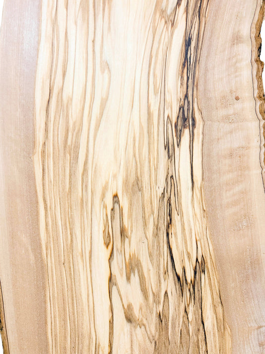 OLIVEWOOD: Italian Live Edge Figured, Cutting Boards 41"x 9.5-12"x 7/8" - WE575