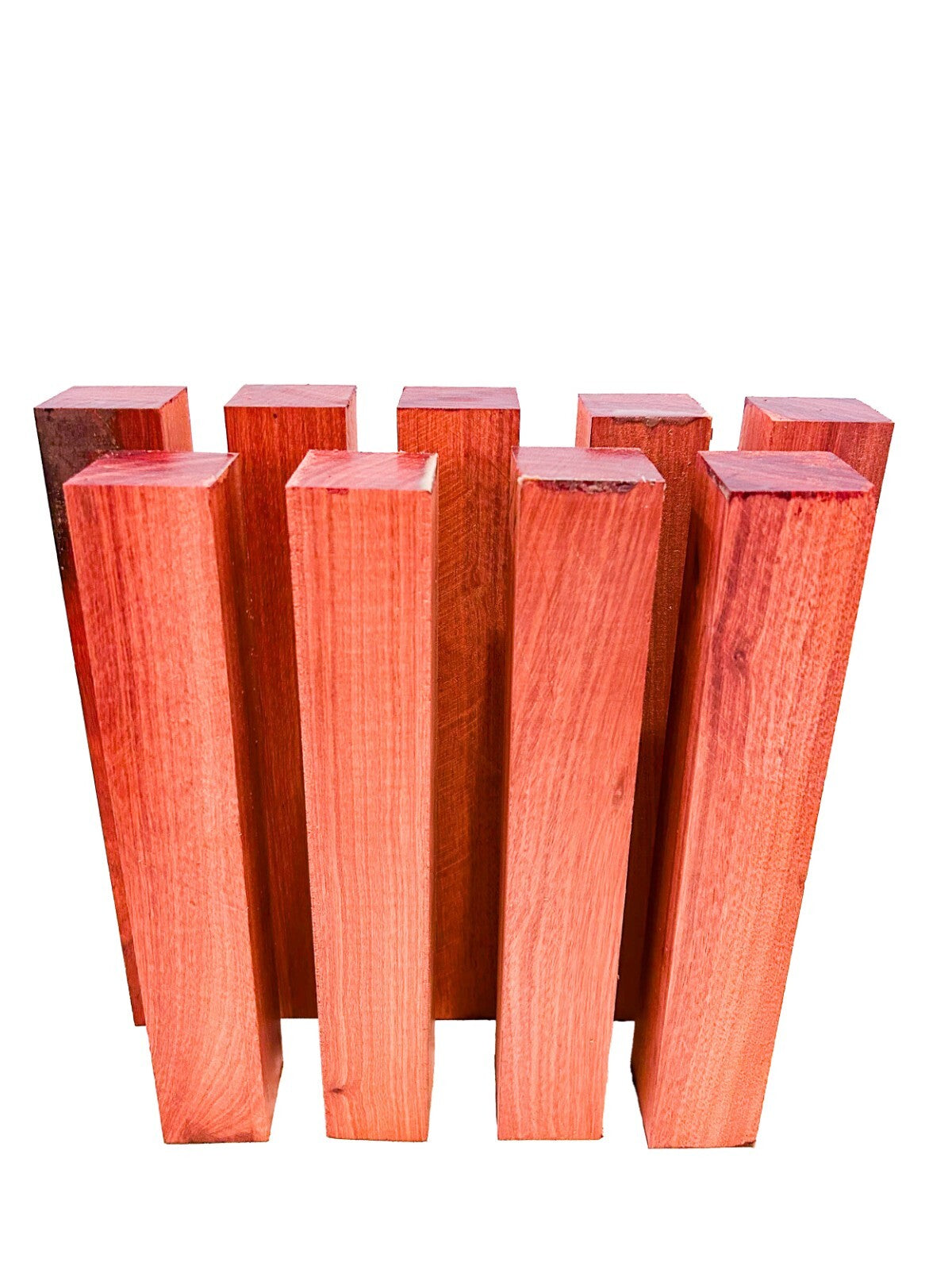Vibrant Bloodwood Spindle/Pool cue/Turning blank - 12" x 2" x 2" [E-981]