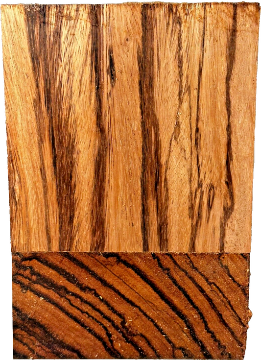 Zebrawood Bowl Blanks - 4 1/2" x 4 1/2" x 2" [E-481]