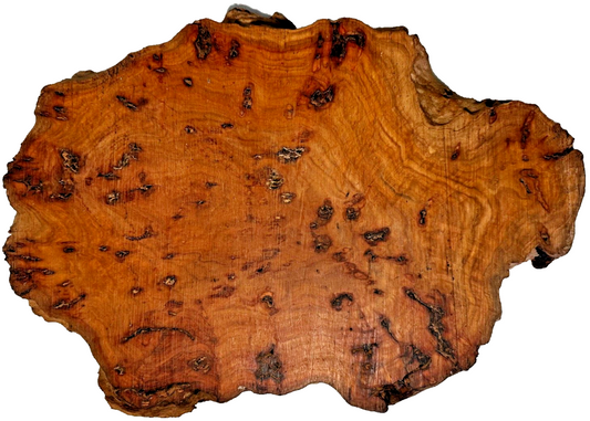 Australian Western Red Box Burl Charcuterie Board - 15 1/2" x 12" x 1" [E-467]