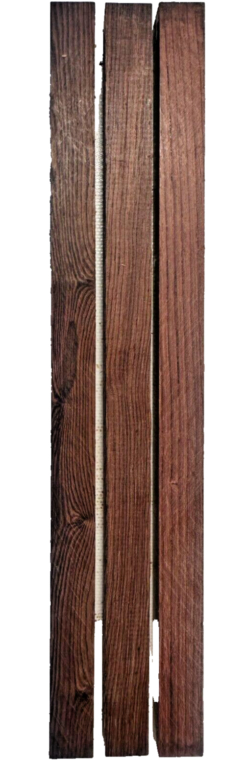 Madagascar Rosewood Blanks - 10" x 5/8" x 5/8" [E-308]