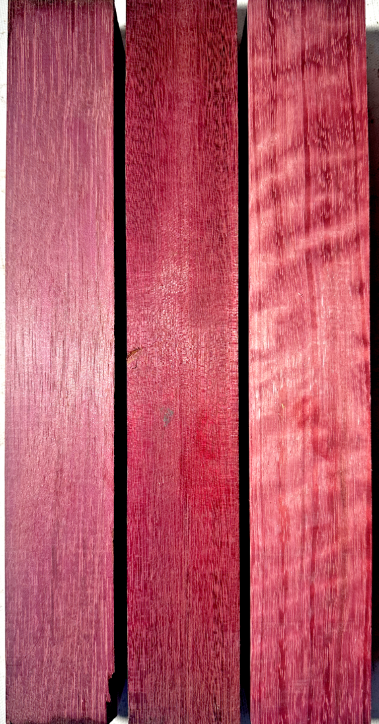 Purple Heart Pool Cue/Spindle/Turning Blanks - 2" x 2" x 12" [E-616]
