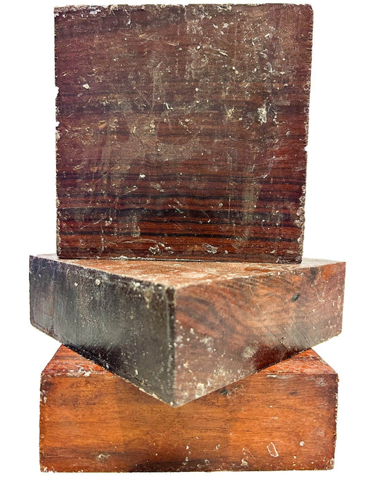 Granadillo Bowl Blank Air Dried/Fully Waxed - 6" x 6" x 2" [E-677]
