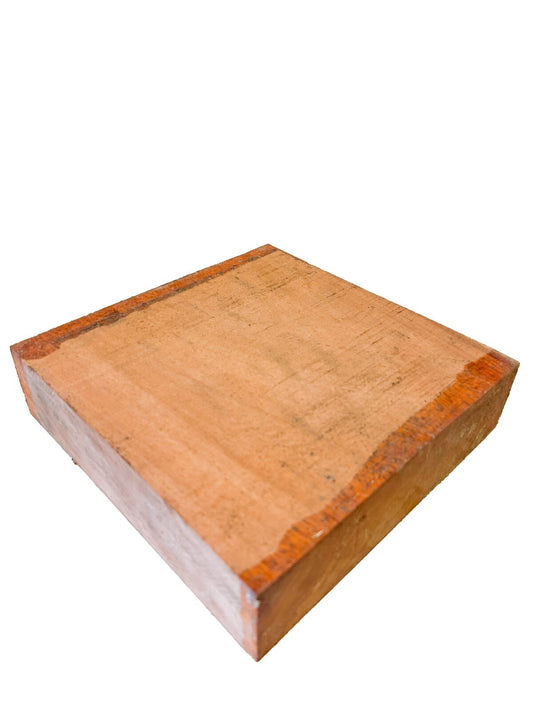 AD Macacauba /Red Canary Bowl Blank - 8" x 8" x 2" [E-833]