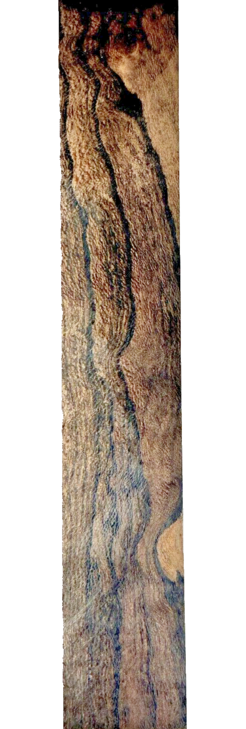 Ziricote Pool Cue/Spindle/Turning Blank - 6 1/2" x 1" x 1" [E-593]
