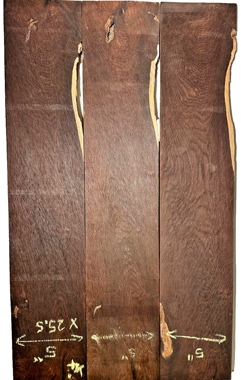 African Blackwood Guitar Back & Sides Set - See sizes in description [E-650]