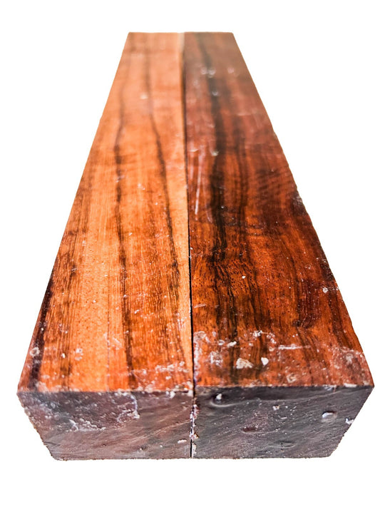 AD Fully Waxed Granadillo Pool Cue/Spindle/Turning blank - 1.5"x1.5"x12" [E-840]