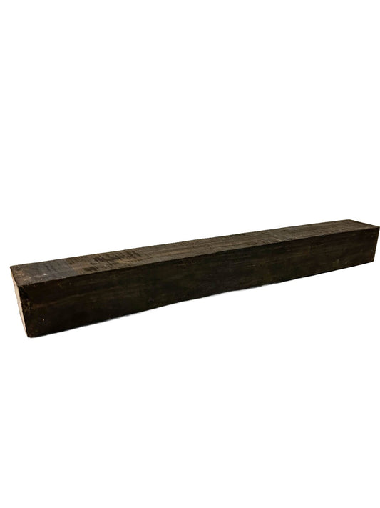 KD Old Growth Gabon Ebony Riflebutt End/Turning Squares - 2" x 2" x 18" [WE-70]