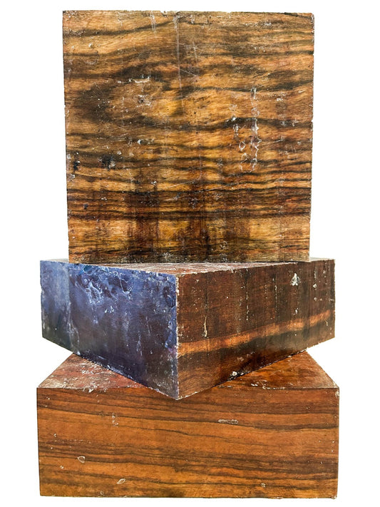 Chechen Bowl Blank Fully Waxed/Air Dried - 8" x 8" x 3" [E-676]
