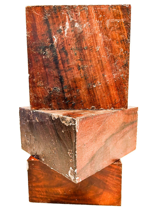 Granadillo Bowl Blank Fully Waxed/Air Dried- 6" x 6" x 3" [E-678]