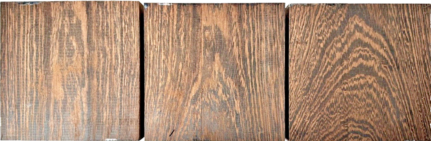 Wenge Bowl Blanks - 5 3/4" x 5 3/4" x 1 15/16" [E-586]