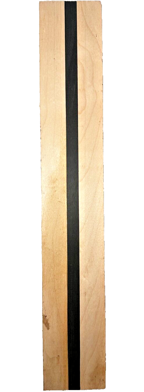 Ebony + Maple Cross Turning Square - 2" x 2" x 12" [E-487]