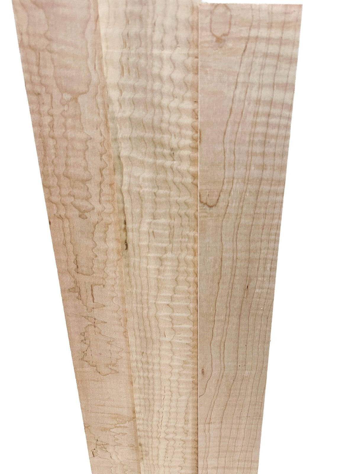 Curly Maple Thins -1/2" x 3" x 24" [WE-91]