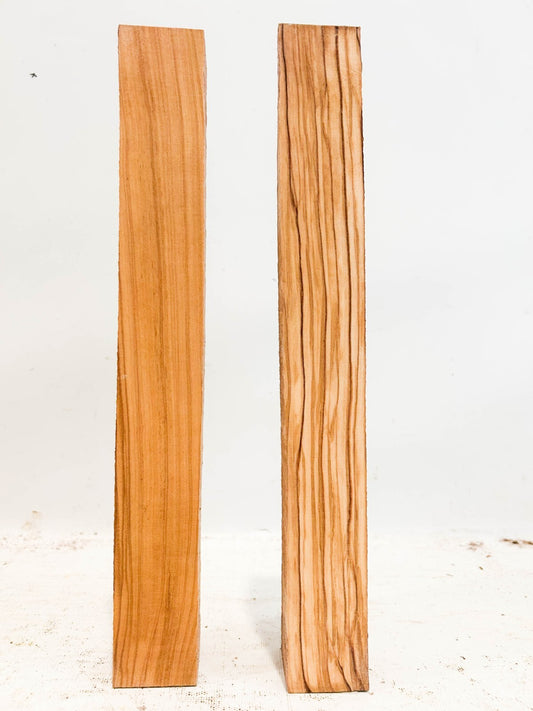 Olive Wood Turning Squares - 1.5" x 1.5" x 12" *AIR DRIED & AA GRADE* [E-438]