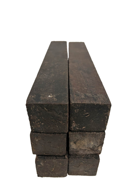 KD African Blackwood **AA Musical Grade** Blanks - 9"x 1.5"x 1.5" [E-1011]