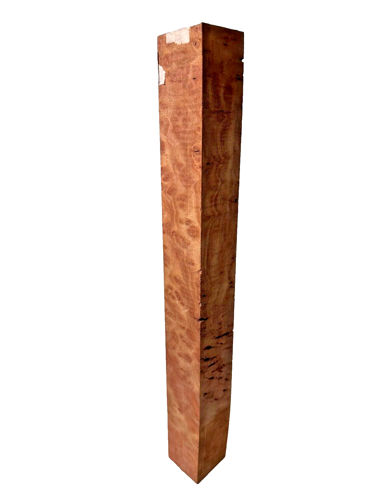 Stabilized & Figured Camphor Burl Turning Square - 17 5/8" x 2" x 2" [E-235]