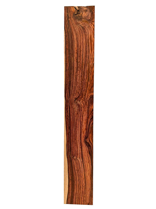 Mexican figured Cocobolo Thin  28.5"x 4.25"x .25" WE-59