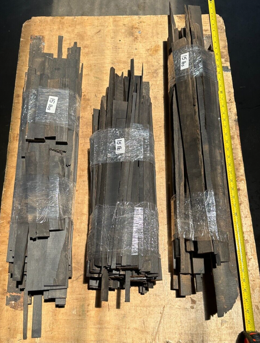 Gabon Ebony Offcut Packs -  15 lbs.  ($3.50/LB) [E-412]