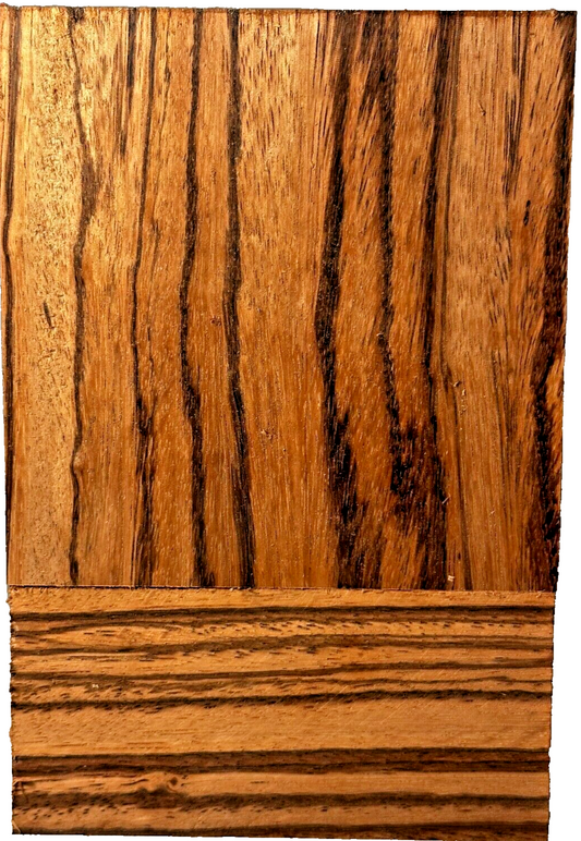 Zebrawood Bowl Blanks - 4 1/2" x 4 1/2" x 2" [E-481]