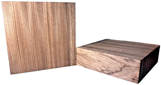 Zebrawood Bowl Blanks - 9 1/2" x 9 1/2" x 3" [E-417]