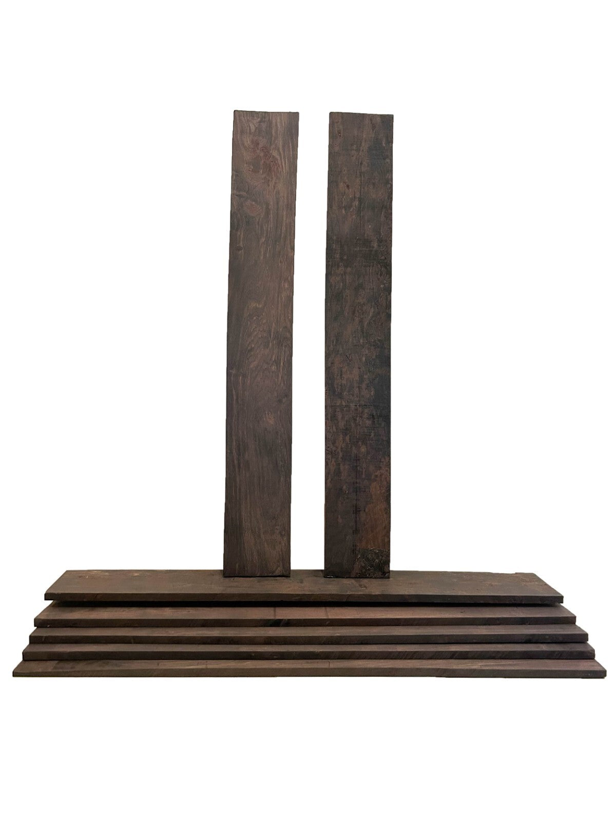 S4S QS African Blackwood Fingerboard Blanks - 21"x 3" x 5/16" *AAA GRADE*[E-803]
