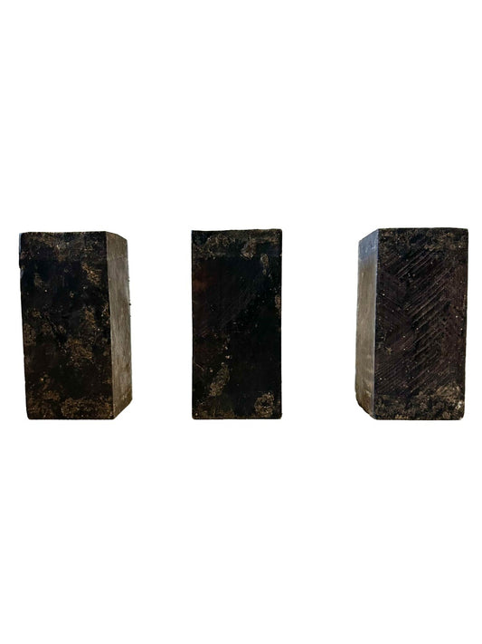KD African Blackwood Turning/Spindle Blanks - 2"x 2"x 4.25" [E-756]