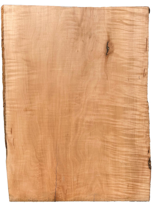 KD Highly Figured Swiss Pear Lumber - 25.5" x 18-19" x .75" [E-1003]