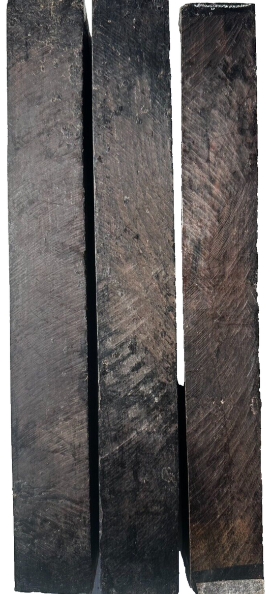 KD African Blackwood Turning/Pool Cue/Spindle Blanks - 1 1/2"x1 1/2"x12" [E-524]