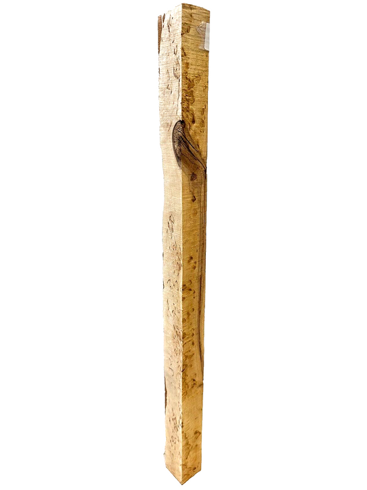 Masur Birch Pool Cue/Spindle/Turning Square - 23 3/8" x 1 1/2" x 1 1/2" [E-191]