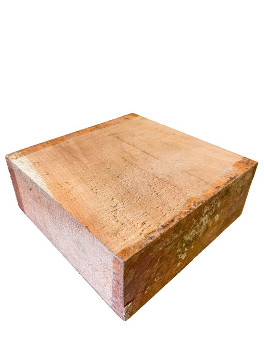 AD Macacauba /Red Canary Bowl Blank - 8" x 8" x 3" [E-834]