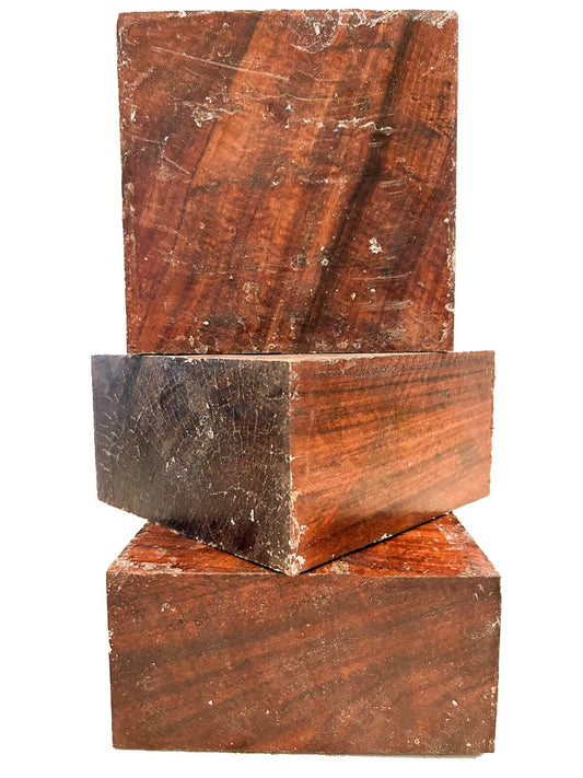 Granadillo Bowl Blank Fully Waxed/Air Dried- 6" x 6" x 3" [E-678]