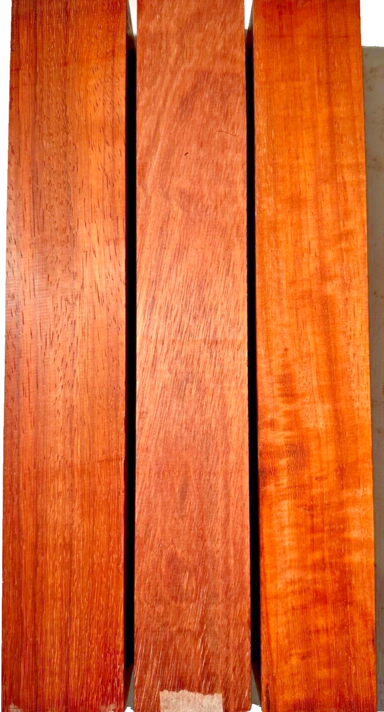Padauk Pool Cue/Spindle/Turning Blanks - 2" x 2" x 12" [E-614]