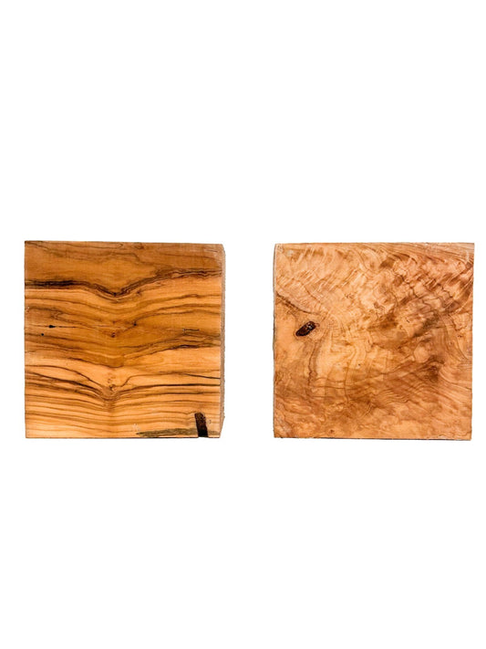 Olive Wood Bowl Blanks - 3" x 6" x 6" *AIR DRIED & AA GRADE* [E-752]