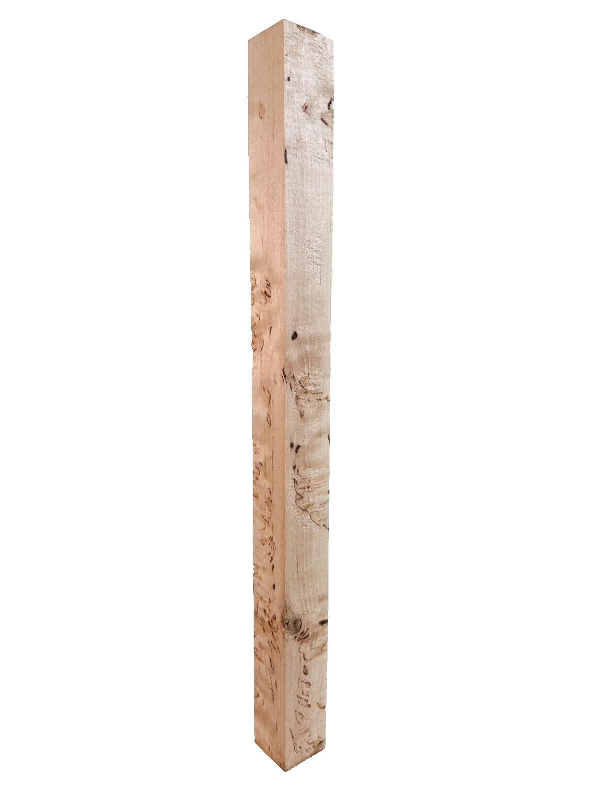 Masur Birch Pool Cue/Spindle/Turning Squares - 2"x 2"x 21 3/8" [E-139]