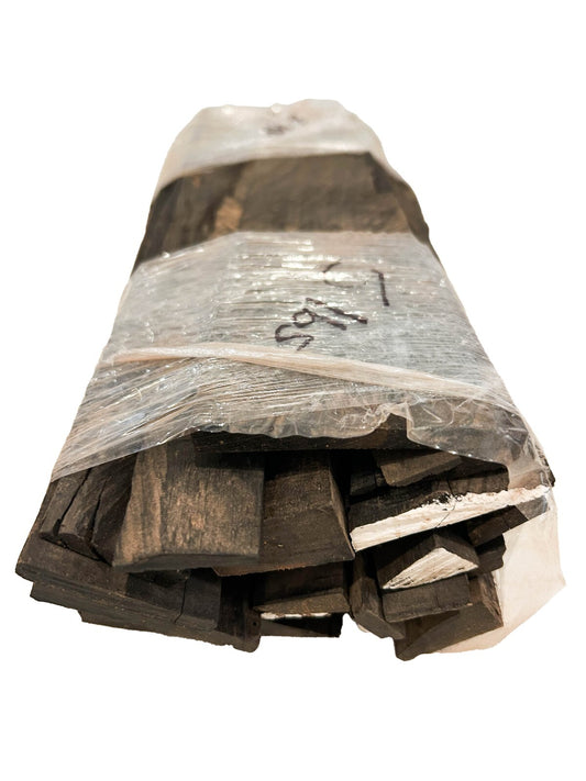 Gabon Ebony Offcut 5lb Packs - lengths ranging from 12"- 24"  - $20.00 [E-410]