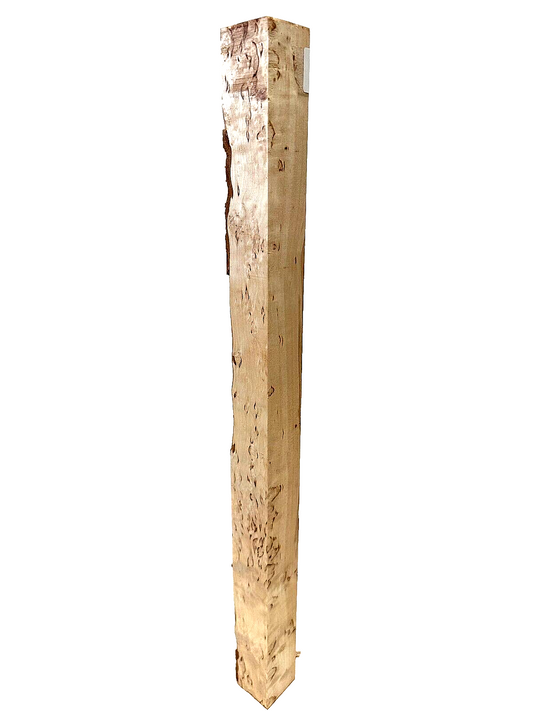 Masur Birch Pool Cue/Spindle/Turning Square - 20 5/8" x 1 1/2" x 1 1/2" [E-190]